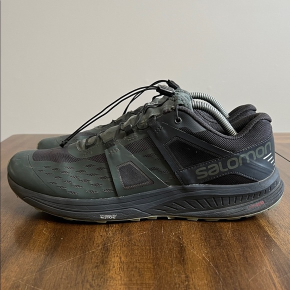 Salomon Ultra Pro Trail Running Green Black Athletic Shoes Mens Size 10.5 main image 8